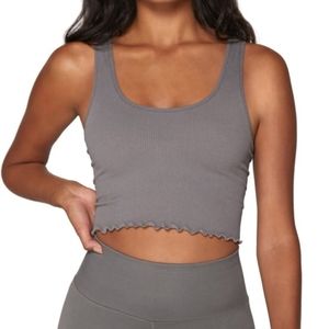 Flash Sale!!Spiritual Gangster Amor Crop - Grey